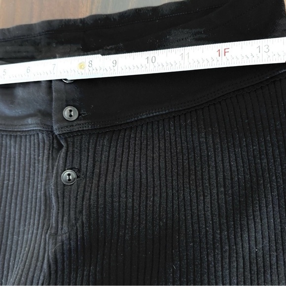 Intimately by Free People Black Ribbed Pants XS - Picture 3 of 3